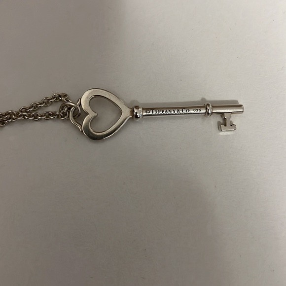 Tiffany & Co Heart Key Necklace - Picture 3 of 5